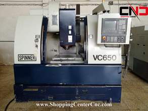 فرز سی ان سی سه محور Spinner vc650 ساخت المان